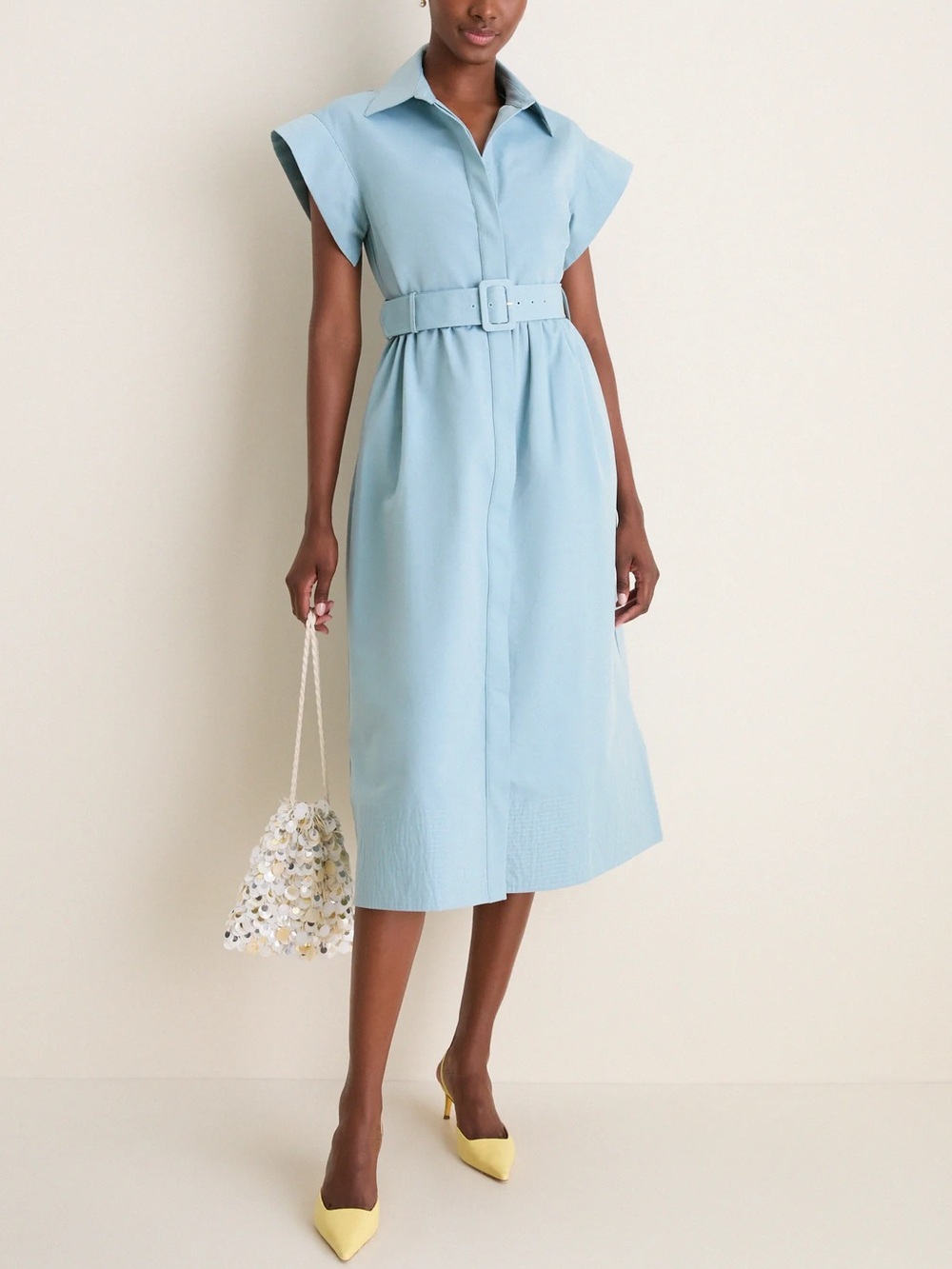 TUCKERNUCK Slate Blue Chloe Dress